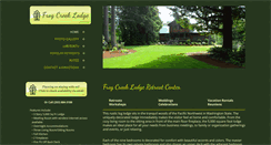 Desktop Screenshot of frogcreeklodge.com